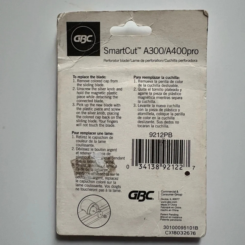 GBC set replacement